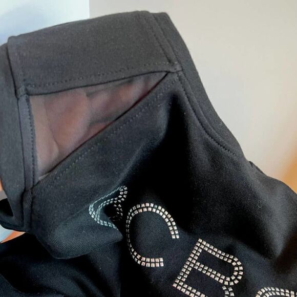 BCBGMAXAZRIA Sport Pants & Top in Black Size M/L - Picture 3 of 11